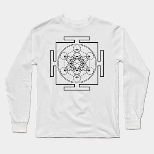 Metatron's Cube Long Sleeve T-Shirt